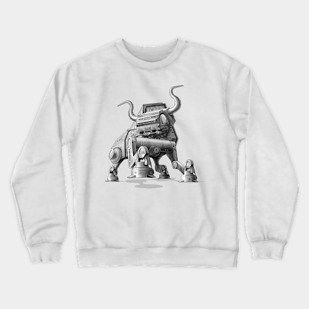 The Bull Crewneck Sweatshirt by ADAMLAWLESS